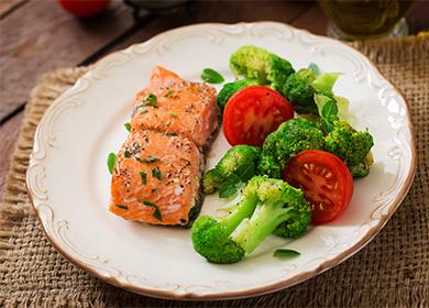 Steam Salmon with Vegetables