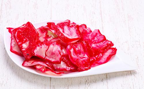 Pickled Cabbage with Beetroot