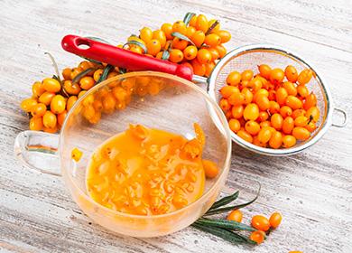Argousier sans sucre sans cuisson: des recettes pour préserver les bienfaits des baies d'ambre pour l'hiver