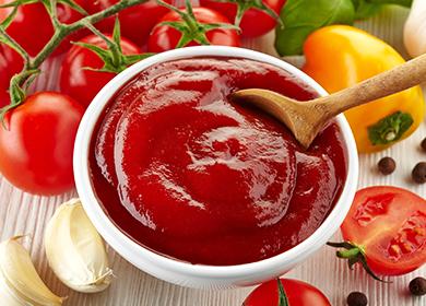 Sauce Satsebeli: recette classique et variations de fruits et légumes