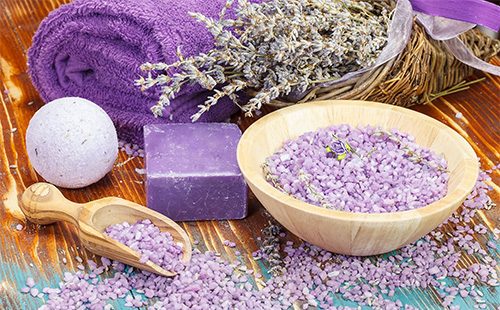 Lavender for spa treatments