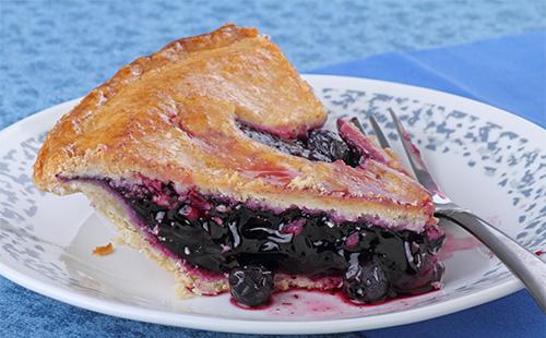 Blueberry pie