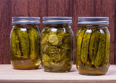Pickled cucumbers for the winter: a classic way of cooking, a recipe with vodka without seaming and the original version in the form of cabbage rolls