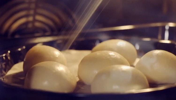 Bake rolls for 30-40 minutes.