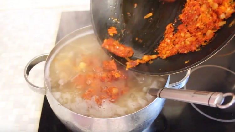 it's time to add carrot frying to the future borsch.