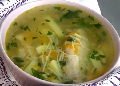 Soupe au poulet avec nouilles et pommes de terre - une recette simple et savoureuse