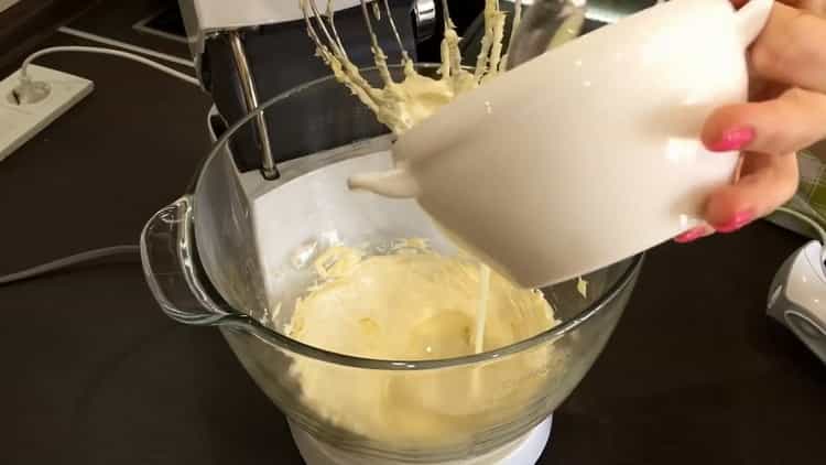 Para hacer el pastel de Kiev en casa: prepara los ingredientes para la crema