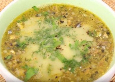 Saira canned fish soup - simple and delicious
