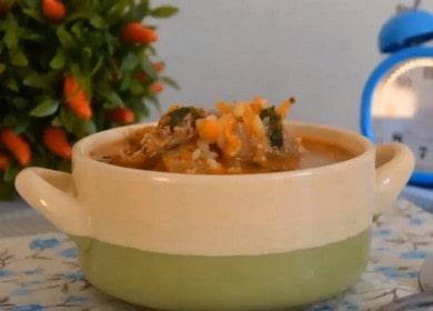 The recipe for a delicious, rich lamb kharcho soup