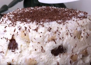 delicioso y hermoso pastel de pan de jengibre sin hornear: una receta con fotos y videos.