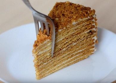 Klasična torta od meda - obiteljski recept s fotografijom korak po korak