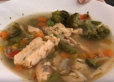 La receta de una deliciosa sopa de trucha: ¡solo la cabeza y la cola!