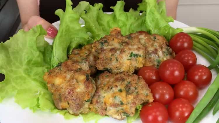 Chopped turkey cutlets - well, just delicious