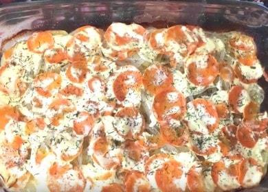Receta de salmón rosado con papas al horno en el horno: una idea deliciosa para la cena