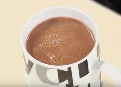 Delicious hot chocolate - an easy and clear recipe for cooking at home
