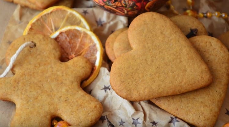 Notre recette avec photos vous aidera étape par étape à préparer un si merveilleux biscuit au pain d'épice.