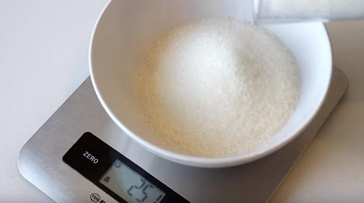 Šećer se ubira koliko grama soka.
