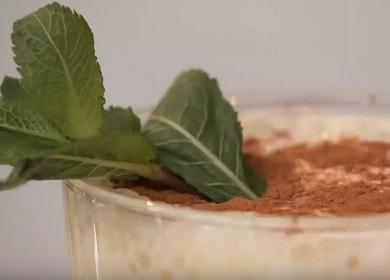 Making coffee with ice cream: a recipe with step by step photos.