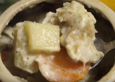 Cooking pollock in the oven: recipe with potatoes.