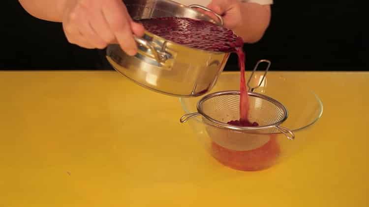 Za pripremu voćnog soka od soja lingonberry
