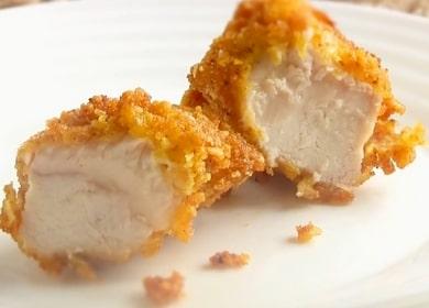 Chicken nuggets - a delicious recipe for cooking at home