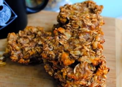 Healthy oatmeal cookies without butter - simple and tasty