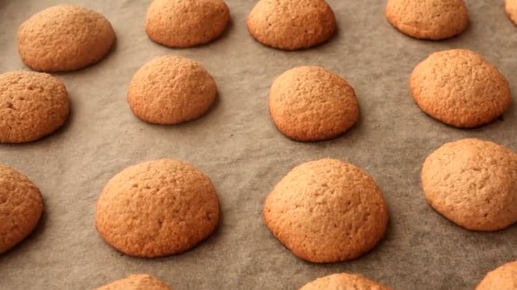 Les cookies sont cuits très rapidement.