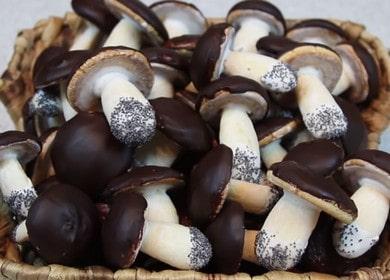 Cookies Mushrooms - a taste from childhood