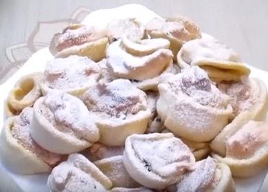 Seashell cookies - delicious pastries for tea in 30 minutes