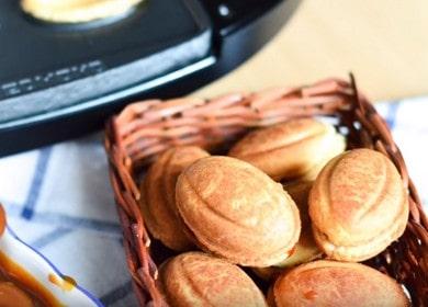 Galletas de nueces en forma eléctrica: un sabor de la infancia