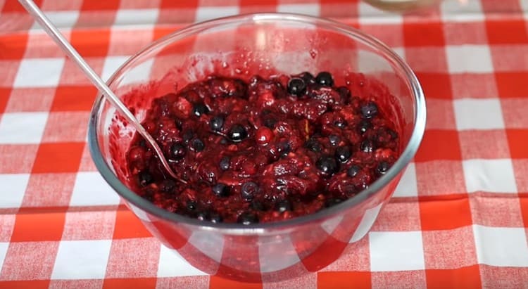 Add the berry puree here.