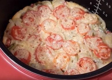 Delicious homemade pizza in a slow cooker: we cook according to the recipe with a photo.