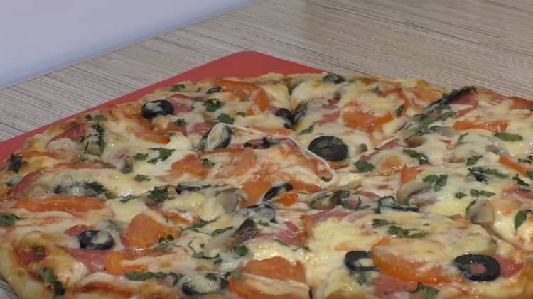 La receta de pizza que ves simplemente no puede fallar.