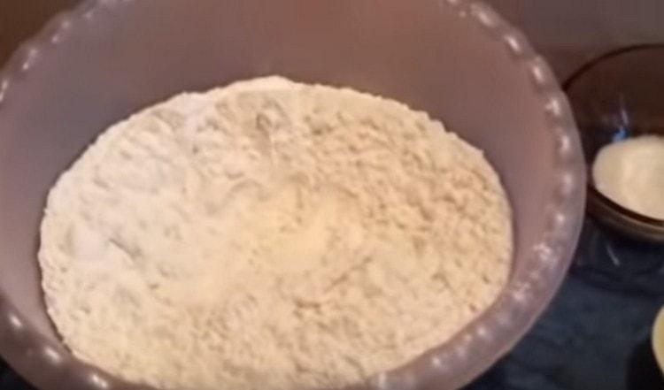 Pre-sifted flour.