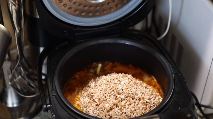 It's time to put rice in a slow cooker.