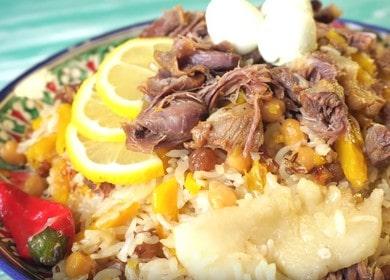 Cooking a real Uzbek pilaf: a recipe with step by step photos.