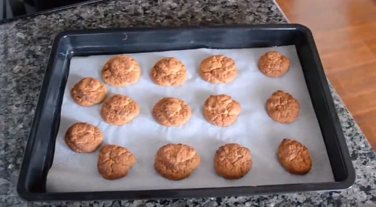 Biscuit aux protéines prêt.