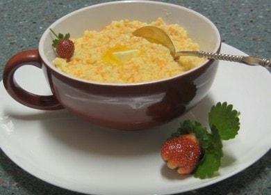 Millet porridge with pumpkin - very tasty and healthy