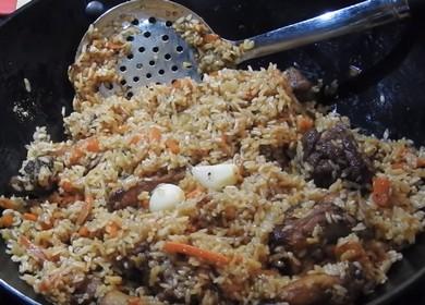 The most delicious recipe for loose pilaf: cook with step by step photos.