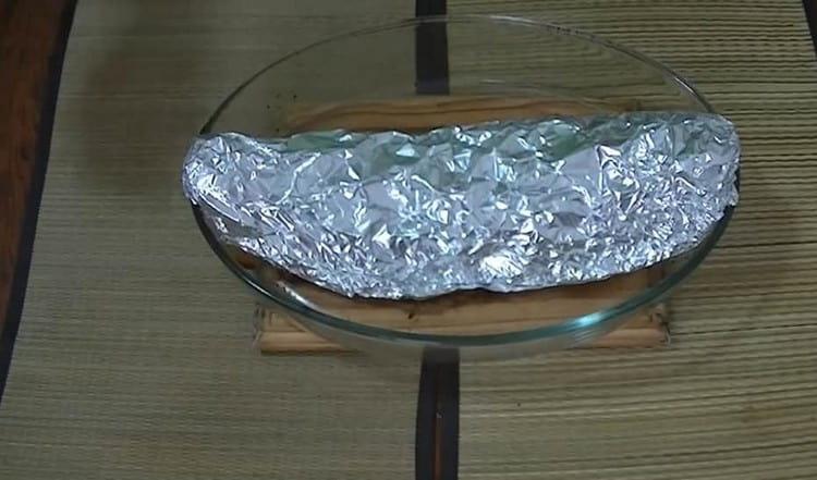 Wrap the fish in foil and go bake in the oven.