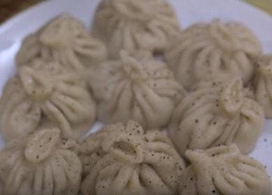 Khinkali - a real step by step recipe with photos