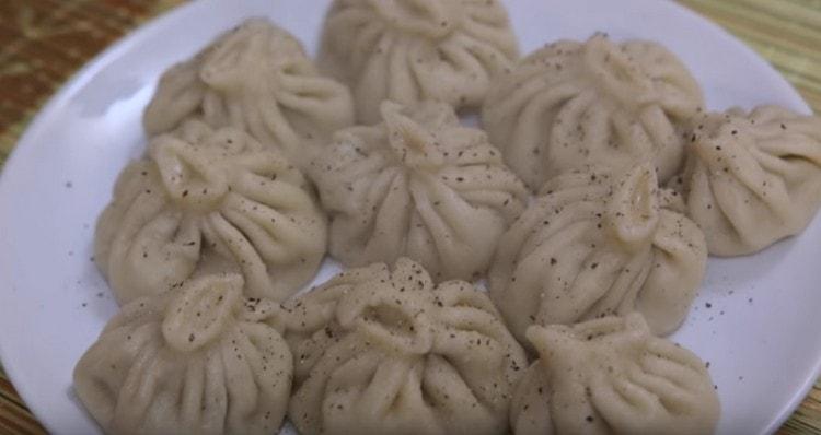 Using a step-by-step recipe with a photo, you yourself can cook delicious khinkali.