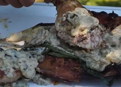 Barbecue de lapin selon une recette pas à pas avec photo