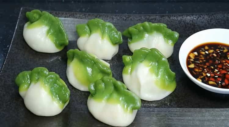 Chinese dumplings are ready
