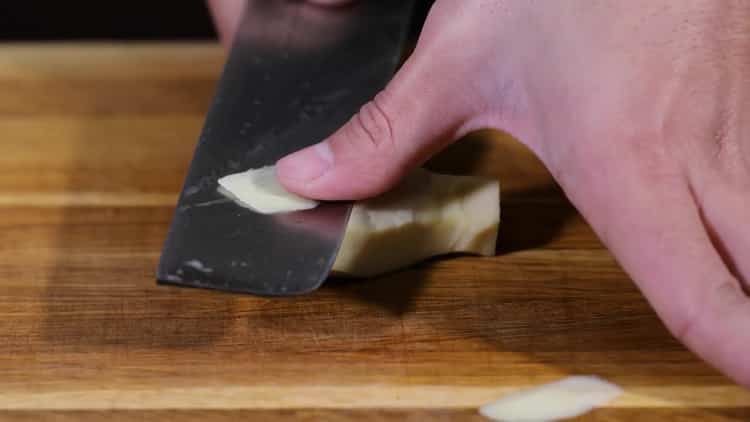 To prepare pickled ginger, prepare the ingredients