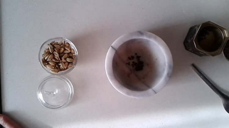 To make cardamom coffee, prepare the ingredients