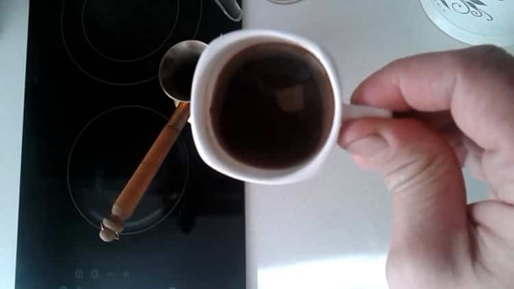Aromatic cardamom coffee is ready