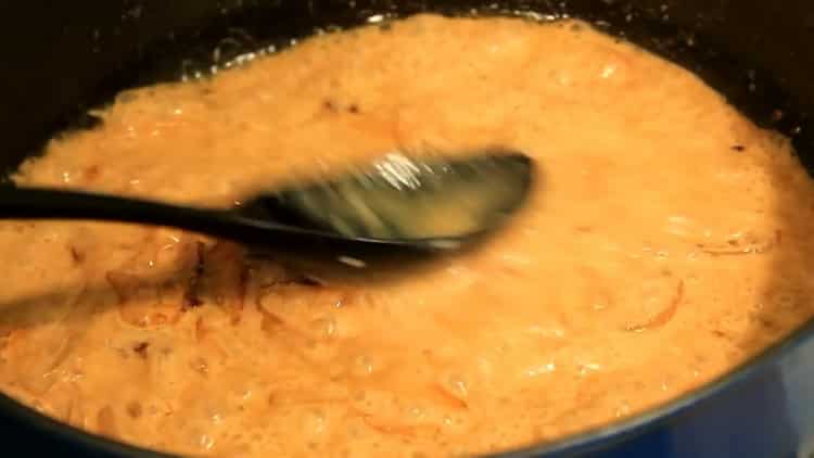 To make beef medallions, prepare the sauce