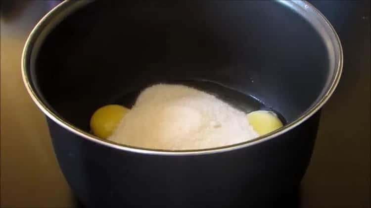 Para preparar galletas de mantequilla con mermelada, prepare los ingredientes.