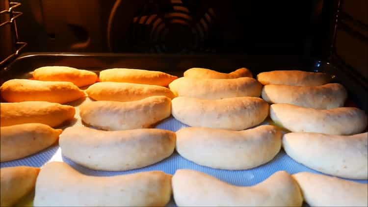 To make shortcakes with cottage cheese, turn on the oven